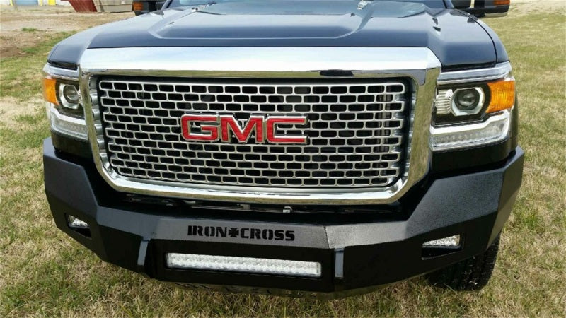 Iron Cross 16-18 GMC Sierra 1500 Low Profile Front Bumper - Matte Black