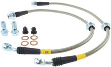Laden Sie das Bild in den Galerie-Viewer, StopTech 00-06 Nissan Sentra Stainless Steel Front Brake Lines