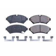 Cargar imagen en el visor de la galería, Power Stop 98-02 Cadillac Seville Front Z17 Evolution Ceramic Brake Pads w/Hardware