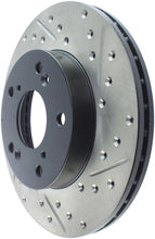 Charger l&#39;image dans la galerie, StopTech 02-06 Acura RSX Slotted &amp; Drilled Left Front Rotor