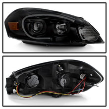 Carica l&#39;immagine nel visualizzatore di Gallery, xTune 06-13 Chevrolet Impala LED Light Bar Headlights - Black Smoke (PRO-JH-CIM06-LB-BSM)