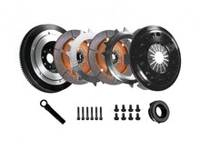 Carica l&#39;immagine nel visualizzatore di Gallery, DKM Clutch BMW E34/E36/E39/E46/Z3/Z4 (6 Cyl) OE 5-Spd Ceramic Twin Disc MR Clutch Kit w/Flywheel