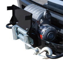 गैलरी व्यूवर में इमेज लोड करें, Westin MAX Winch Tray License Plate Bracket - Black