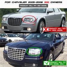 Carica l&#39;immagine nel visualizzatore di Gallery, Spyder Chrysler 300 05-08 Projector Headlights LED Halo LED Chrm (Not Included) PRO-YD-C305-HL-C