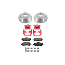 Cargar imagen en el visor de la galería, Power Stop 07-17 Jeep Wrangler Z36 Truck and Tow Kit w/ Calipers - Rear