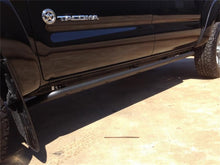 Carica l&#39;immagine nel visualizzatore di Gallery, N-Fab RKR Rails 05-15 Toyota Tacoma Double Cab - Tex. Black - 1.75in