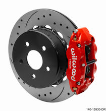 गैलरी व्यूवर में इमेज लोड करें, Wilwood Superlite 4R Rear Brake Kit 14.00 Red 2018-Up Jeep JL SRP w/Lines