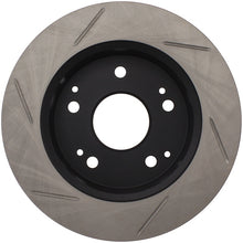 Laden Sie das Bild in den Galerie-Viewer, StopTech Power Slot Slotted 02-06 Acura RSX Incl. Type S / 97-01 Integra Type R Rear Left Rotor