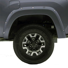 Laden Sie das Bild in den Galerie-Viewer, EGR 16+ Toyota Tacoma w/Mudflap Bolt-On Look Color Match Fender Flares - Set - MagneticGray