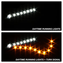 Laden Sie das Bild in den Galerie-Viewer, Spyder Scion FRS 12-14 Projector Headlights DRL LED Black PRO-YD-SFRS12-BK