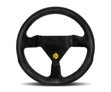 Carica l&#39;immagine nel visualizzatore di Gallery, Momo MOD11 Steering Wheel 260 mm -  Black Suede/Black Spokes