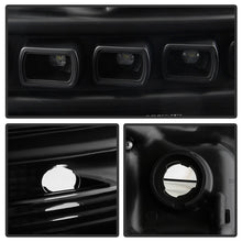 Cargar imagen en el visor de la galería, Spyder Ford Super Duty 11-16 Projector Headlights LEDHalo DRL All Black PRO-YD-FS11-HL-BKV2