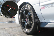 Charger l'image dans la galerie, Rally Armor 1993-2001 Subaru Impreza UR Black Mud Flap w/ Red Logo