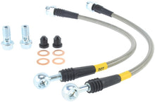 Charger l&#39;image dans la galerie, StopTech 93-02 Chevrolet Camaro / Pontiac Firebird Stainless Steel Front Brake Line Kit