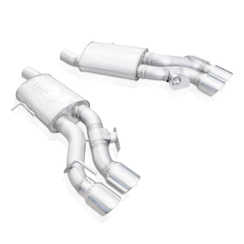 Stainless Works 2016-18 Cadillac CTS-V Sedan Axleback System Dual-Mode Turbo Mufflers 4in Tips - 2to4wheels