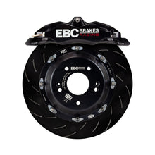 Carica l&#39;immagine nel visualizzatore di Gallery, EBC Racing 12-21 Subaru BRZ/Toyota GT86 Black Apollo-4 Calipers 330mm Rotors Front Big Brake Kit