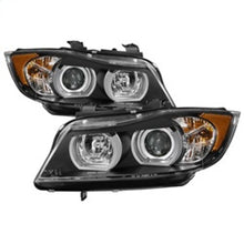 Laden Sie das Bild in den Galerie-Viewer, Spyder BMW E90 3-Series 06-08 4DR Headlights - AFS HID Only - Black PRO-YD-BMWE9005V2-AFSHID-BK