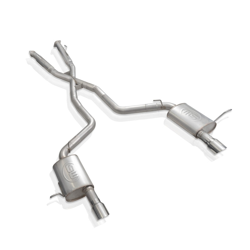Stainless Works 11-20 Dodge Durago 5.7L 3in Legend Catback w/4in Polished Tips