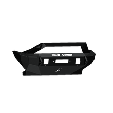 Laden Sie das Bild in den Galerie-Viewer, Road Armor 07-18 Jeep Wrangler JK Stealth Front Winch Bumper w/Bar Guard Mid Width - Tex Blk
