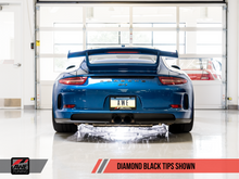 Charger l&#39;image dans la galerie, AWE Tuning Porsche 991 GT3 / RS SwitchPath Exhaust - Diamond Black Tips