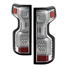 Charger l&#39;image dans la galerie, Spyder Chevy Silverado 19-20 LED Tail Light Chrome ALT-YD-CS19HAL-C