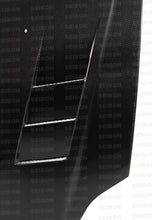 Laden Sie das Bild in den Galerie-Viewer, Seibon 99-00 Honda Civic (EM1/EJ6/7/8/EK9) TS-Style Carbon Fiber Hood