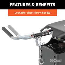 Carica l&#39;immagine nel visualizzatore di Gallery, Curt Q20 5th Wheel Hitch w/Rails