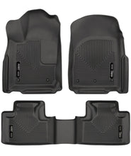Load image into Gallery viewer, Husky Liners 16 Dodge Durango/Jeep Grand Cherokee Weatherbeater Black Front &amp; 2nd Seat Floor Liners