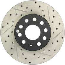 Laden Sie das Bild in den Galerie-Viewer, StopTech Slotted &amp; Drilled Sport Brake Rotor