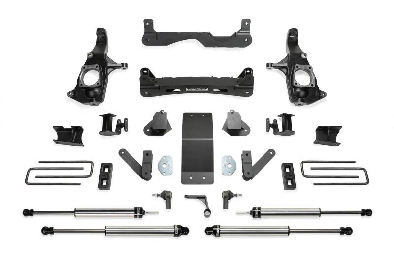 Fabtech 11-19 GM 2500HD 2WD/4WD 4in Performance System w/DL Shocks