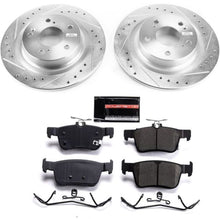 Carica l&#39;immagine nel visualizzatore di Gallery, Power Stop 17-19 Honda Civic Rear Z23 Evolution Sport Brake Kit