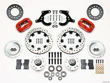 गैलरी व्यूवर में इमेज लोड करें, Wilwood Forged Dynalite Front Kit 11.75in Drilled Red 59-64 Chevy Impala / 63-64 Corvette
