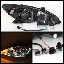 Carica l&#39;immagine nel visualizzatore di Gallery, Spyder Toyota Camry 02-06 Projector Headlights DRL Chrome High H1 Low H1 PRO-YD-TCAM02-DRL-C
