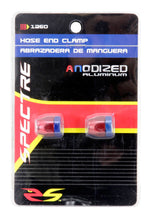 Carica l&#39;immagine nel visualizzatore di Gallery, Spectre Magna-Clamp Hose Clamps 7/32in. (2 Pack) - Red/Blue