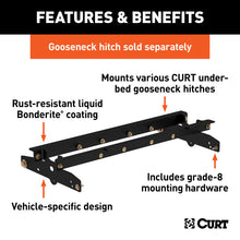 Load image into Gallery viewer, Curt 97-03 Ford F-150 Under-Bed Gooseneck Installation Brackets