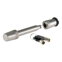 Load image into Gallery viewer, Curt 5/8in Hitch Lock (2in Receiver Barbell Stainless)