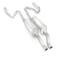 Carica l'immagine nel visualizzatore di Gallery, Stainless Works 2009-16 Dodge Ram 5.7L Truck Exhaust 3in X-Pipe Chambered Mufflers Under Bumper Exit
