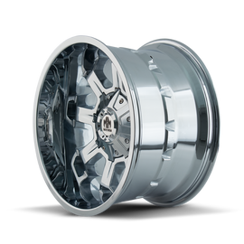 Mayhem 8105 Combat 17x9 / 5x127 BP / 18mm Offset / 87mm Hub Chrome Wheel