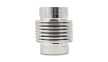 Carica l&#39;immagine nel visualizzatore di Gallery, Vibrant SS Bellow Assembly w/ Liner 1.75in Inlet/Outlet ID x 2.5in OAL Electro Polished