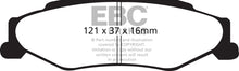 Laden Sie das Bild in den Galerie-Viewer, EBC 03-04 Cadillac XLR 4.6 Orangestuff Rear Brake Pads