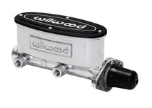Laden Sie das Bild in den Galerie-Viewer, Wilwood High Volume Tandem Master Cylinder - 1in Bore Ball Burnished