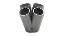 Cargar imagen en el visor de la galería, Vibrant 4 into 1 SS Turbo Mani Collector for T25 T28 in Flange 48mm Pipe OD 4.5in tall 58mmx45mm out