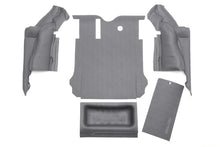 Carica l&#39;immagine nel visualizzatore di Gallery, BedRug 07-10 Jeep JK Unlimited 4Dr Rear 5pc BedTred Cargo Kit (Incl Tailgate &amp; Tub Liner)