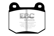 Carica l&#39;immagine nel visualizzatore di Gallery, EBC 99-03 Mitsubishi Lancer Evolution 2.0 Turbo Redstuff Rear Brake Pads