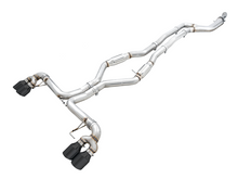 Laden Sie das Bild in den Galerie-Viewer, AWE Tuning 2019+ BMW M340i (G20) Track Edition Exhaust - Quad Diamond Black Tips
