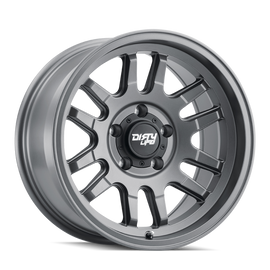 Dirty Life 9310 Canyon 17x9 / 6x139.7 BP / -12mm Offset / 106mm Hub Satin Graphite Wheel
