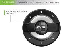 Load image into Gallery viewer, DV8 Offroad 1997-06 Jeep TJ Black Fuel Door