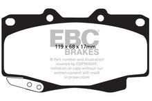 Carica l&#39;immagine nel visualizzatore di Gallery, EBC 99-04 Toyota Tacoma 4WD 2.7 Greenstuff Front Brake Pads