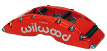 गैलरी व्यूवर में इमेज लोड करें, Wilwood Caliper-TC6R-Red 1.75/1.38/1.38in Pistons 1.38in Disc