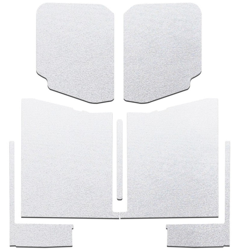 DEI 2019-Up Jeep Gladiator Headliner Complete Kit 7-pc - White